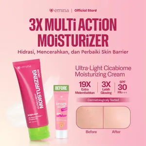 [KEMASAN BARU] Emina Bright Stuff Ultra-Light Moisturizing Cream 20 ml - Pelembab Wajah Mencerahkan