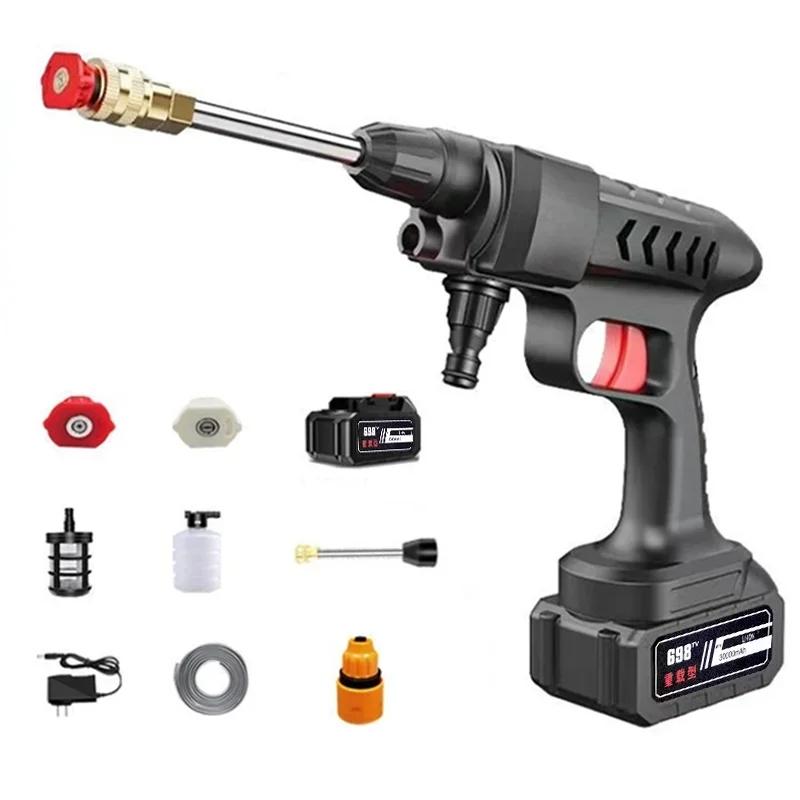 Alat cuci mobil High pressure cleaner Portable Cuci Steam Ac Mesin Cuci Steam Mobil Power Spayer Alat Nirkabel High Pressure 2