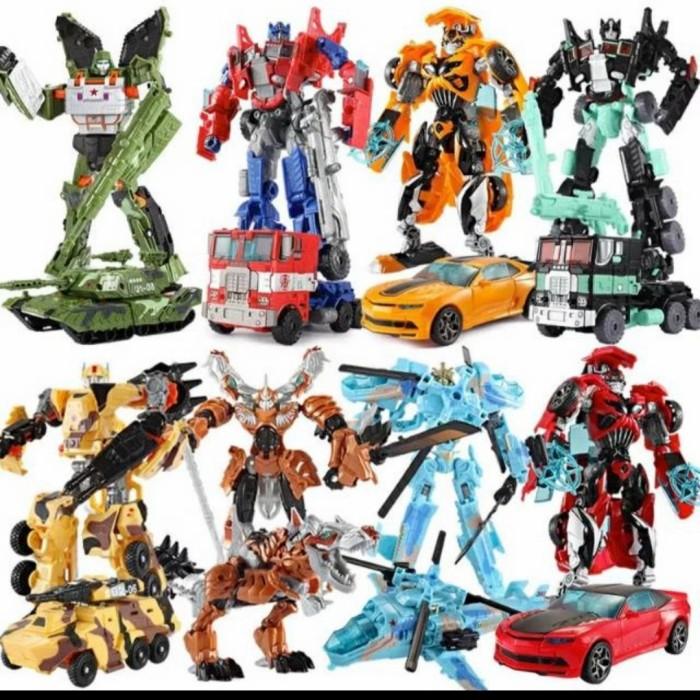 figure autobot transformers bonecrushers bumble bee scorponok optimus 4