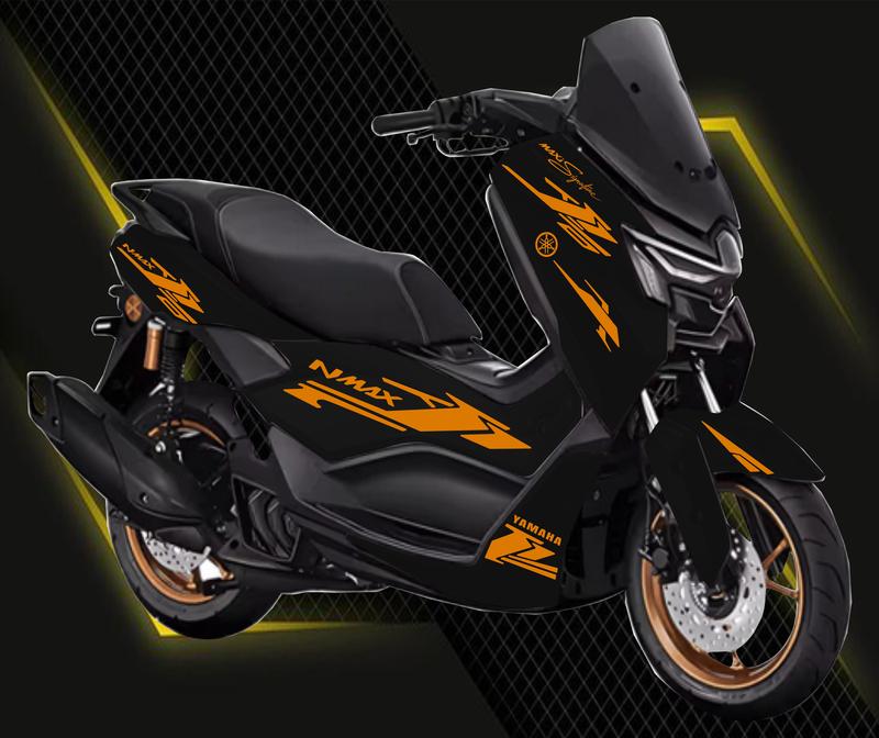 Product Introduction of STRIPING CUTTING STICKER YAMAHA NMAX 2025 ALL NEW NEO S TURBO LIS VARIASI STIKER Motorcycle 2