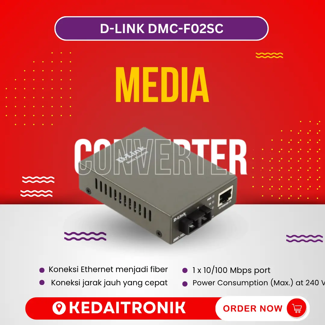 Converter D-Link DMC-F02SC - Media Converter DLink DMC-F02SC