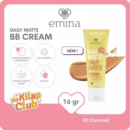Emina Daily Matte BB Cream 16g | BB Cream Ringan dengan Hasil Matte Natural! 5