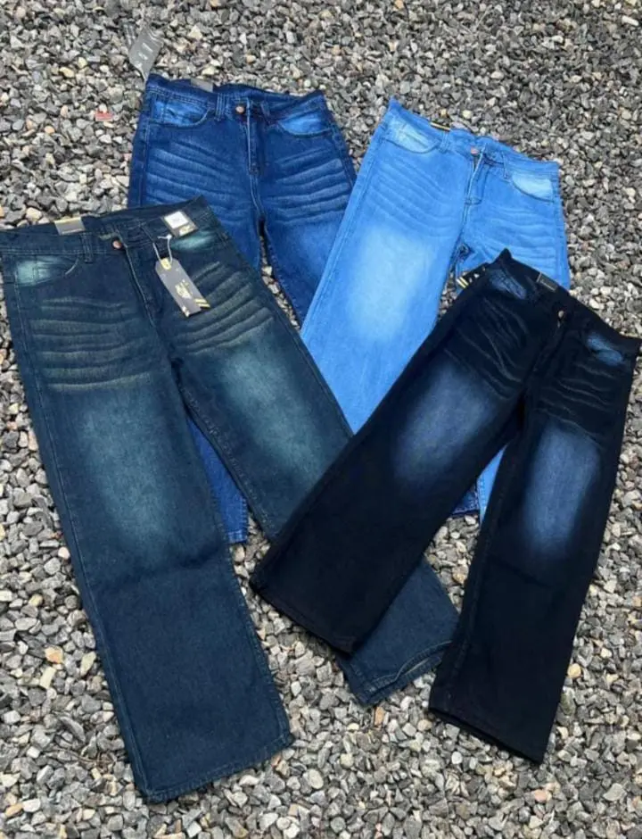 Highwaist Oversize Baggy Loose Pants Jeans Weekend Jeans KOREAN BAGGY STRAIGHT JEANS (UNISEX) Celana Panjang Wanita Kulot  Formal Bawahan Kaki Hitam Nyaman