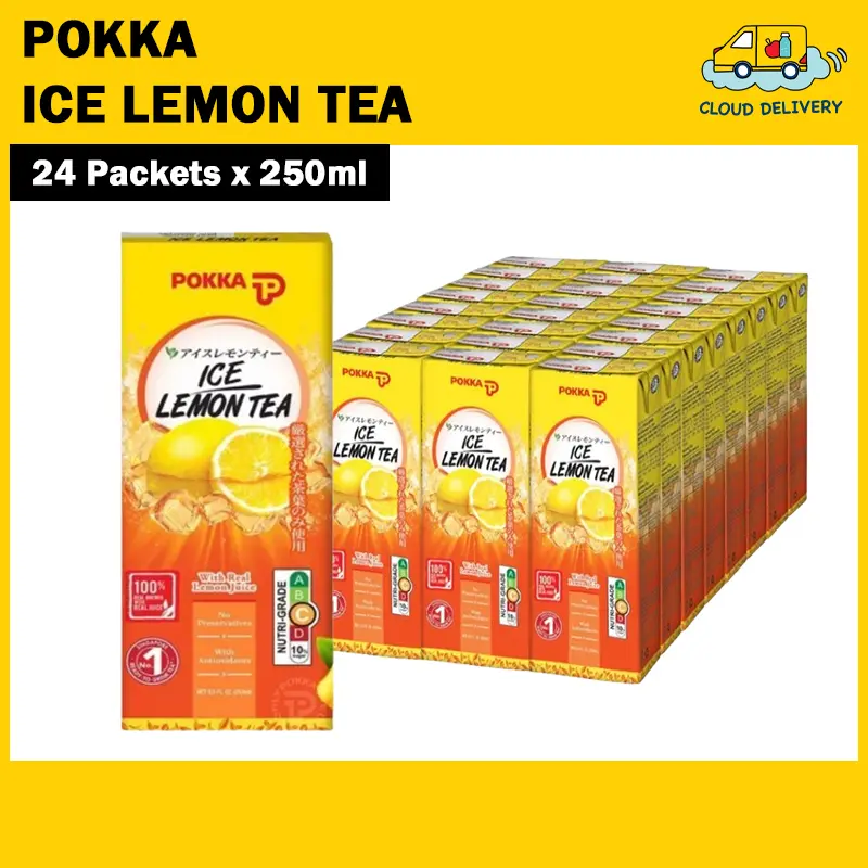 Pokka Ice Lemon Tea Packet (24 x 250ml)