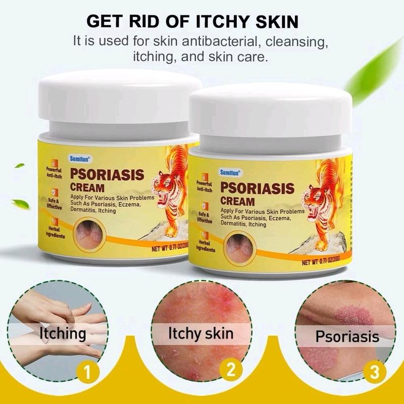 SUMIFUN Psoriasis Eczema Cream Antifungal Antibacterial Itch - TikTok ...