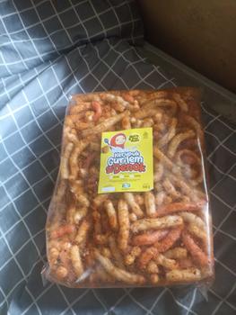 Product Review of Kerupuk Gurilem Si Denok isi 500 gram Cemilan khas Bandung Barat Rasa Kacang Pedas Camilan Food from h**h f**h 0