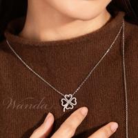 Gambar Kalung Berlian Wanda - Clover 5.0 - Pendant dari Wanda House Of Jewels Kota Administrasi Jakarta Pusat 4 Tokopedia