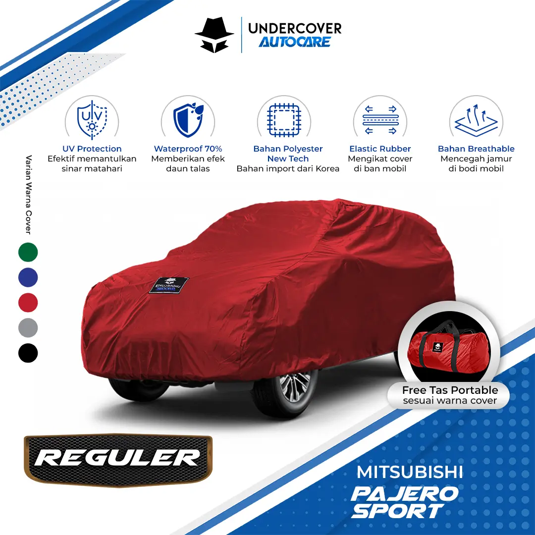 Cover Mobil Mitsubishi Pajero Sport Reguler - Undercover Autocare