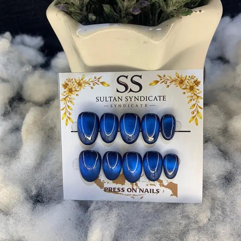 Blue Sapphire short oval