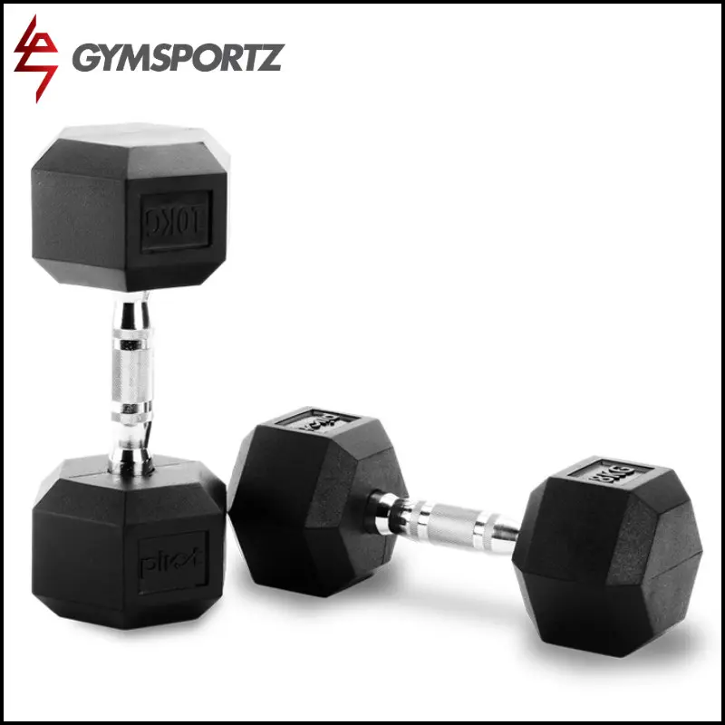 Pivot TPU Hex Dumbbells (In Pairs) (1KG - 7KG)