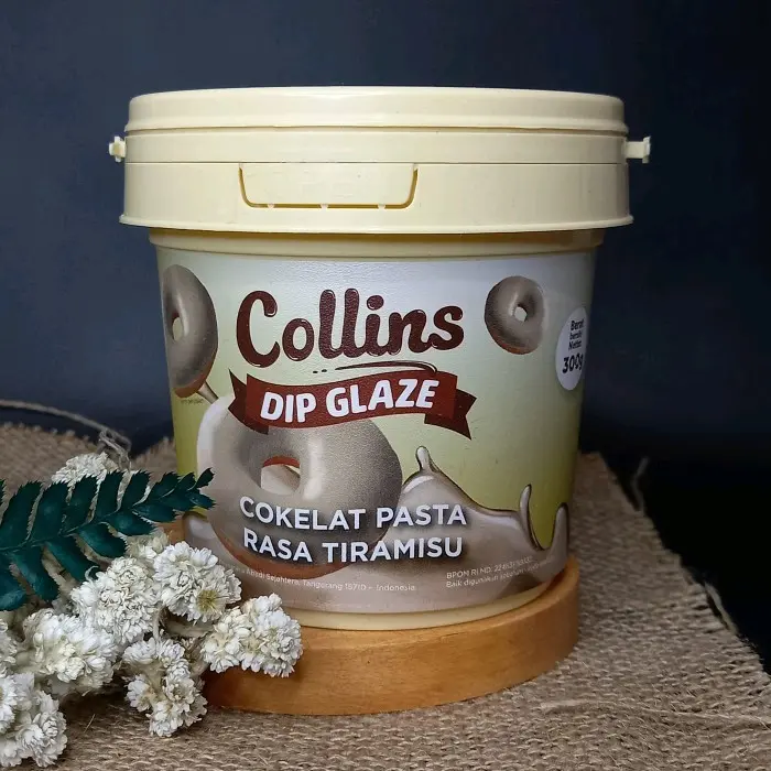 COLLINS GLAZE 300 GRAM / COLLINS 200 GRAM REPACK SEMUA RASA / COLLINS CRUNCHY 350 GRAM Ready SEMUA RASA Banana Coklat 7