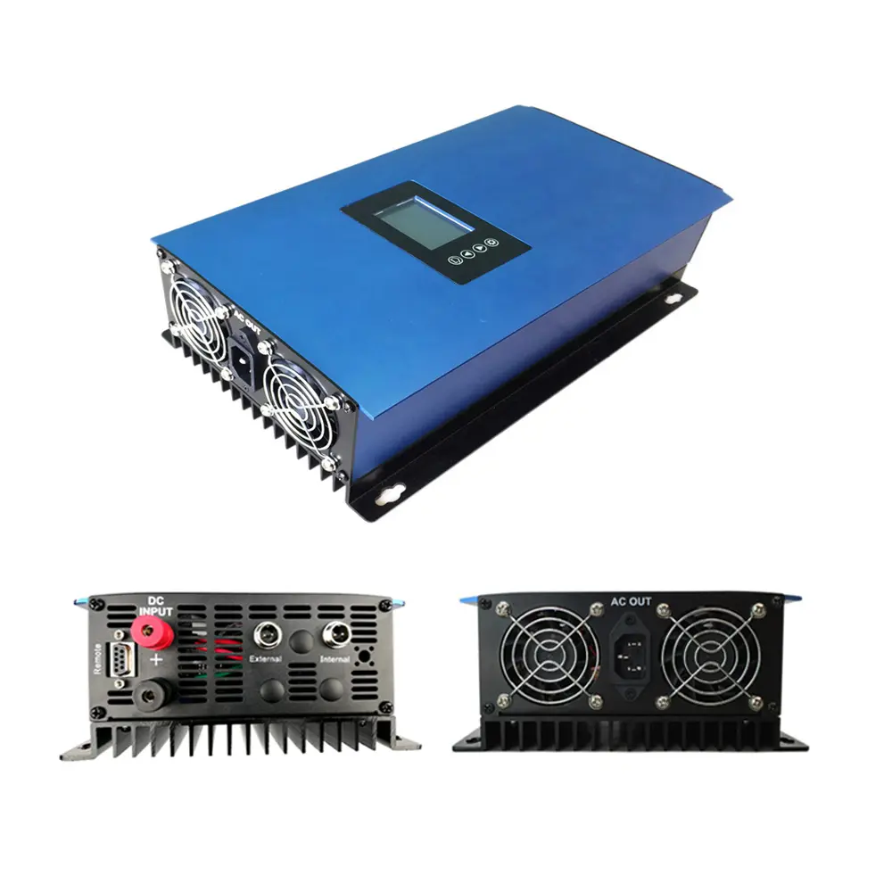 2000W Solar Grid Tie Inverter LCD Display With Limiter 2000 Watt