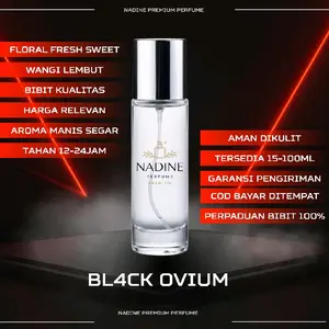 Parfum BL4CK OVIUM Refill Premium Kualitas Tinggi Aroma Deep Berkualitas Premium Tahan 12-24 Jam