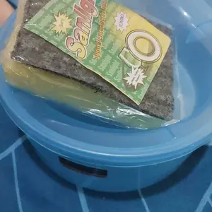 samiaku- Dispenser sabun cair cuci piring + spoon Biru Plastik Aesthetic pump sabur cair serbaguna