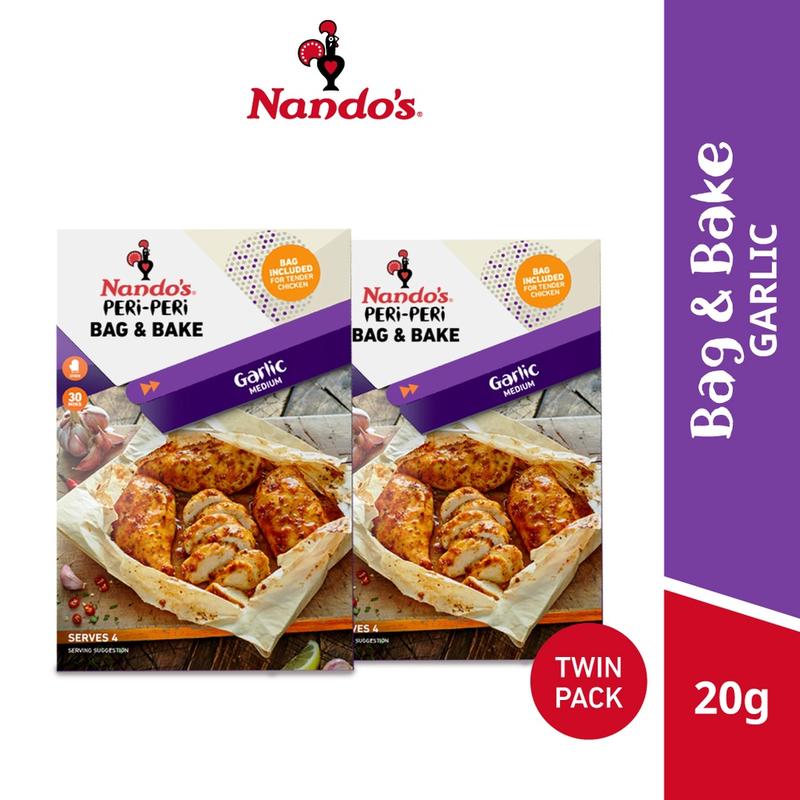 Nando's Garlic Bag & Bake (20g) [Twin Pack] - TikTok Shop Malaysia
