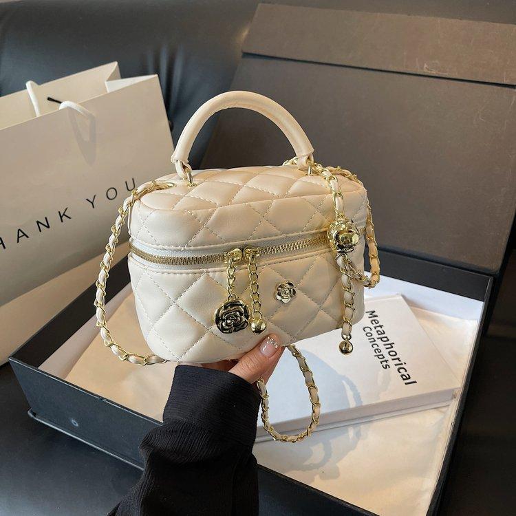 LOBURY Túi Cốp Xách Tay Đeo Chéo, Thời Trang, Sang Chảnh Lịch Sự Đi Dự Tiệc Dự Cưới Dễ Phối Đồ Phong Cách Hàn