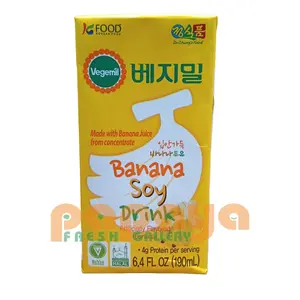 VEGEMIL SUSU KEDELAI RASA PISANG 190 ML IMPORT KOREA