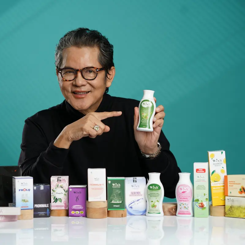 [NEW FORMULA] WISH Premium Manjakani Sabun Cairan untuk Membersihkan by dr Boyke Bebas Alkohol Aman untuk Kulit sensitif Isi 125 mL 4