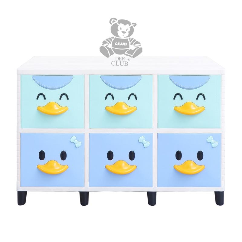 CLUB Triple Flip Cabinet Susun 2 - Lemari Plastik Pintu Geser - Lemari Laci Plastik Minimalis - Lemari Penyimpanan Serbaguna - Laci Penyimpanan Serbaguna - Lemari Plastik Multifungsi - Lemari Laci Plastik Club Furniture 7