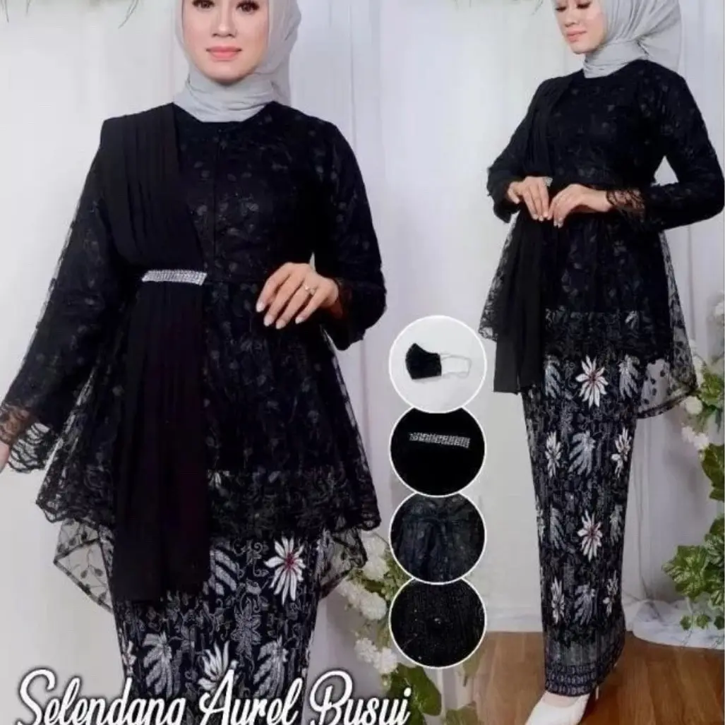 KEBAYA SELENDANG MODERN WISUDA DAN PESTA KONDANGAN TERBARU