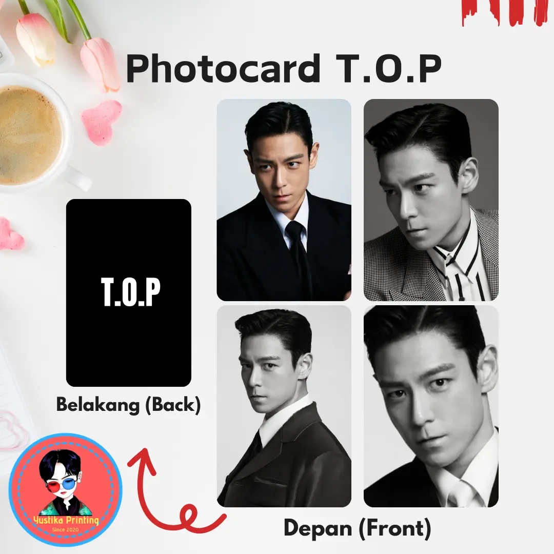 (SATUAN) Premium Photocard TOP Thanos Squid Game 2 FREE INNER SLEEVE