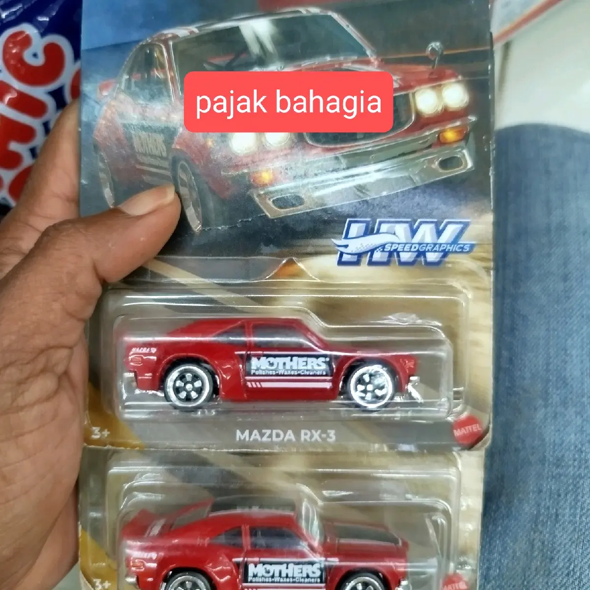 Hotwheels Seri Speed Graphic Mainan Anak - Toy