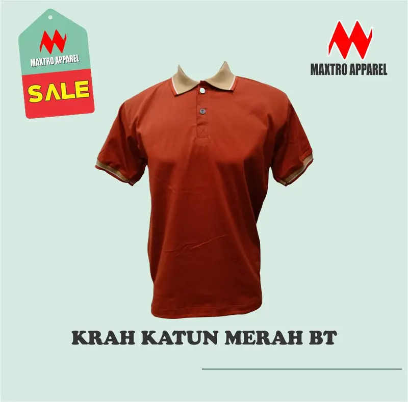 SALE- KAOS KRAH KATUN LENGAN PENDEK 1
