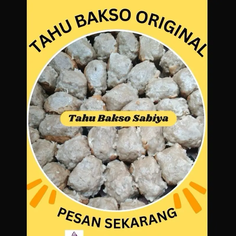 (Ori isi 10)Tahu bakso original isi 10 kemasan vaccum Frozen