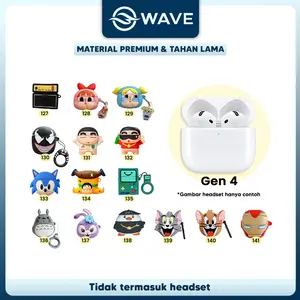 [D] Case Gen 4  Bahan Silikon Karakter Blossm Pink Soft Silikon Pelindung Case Lucu