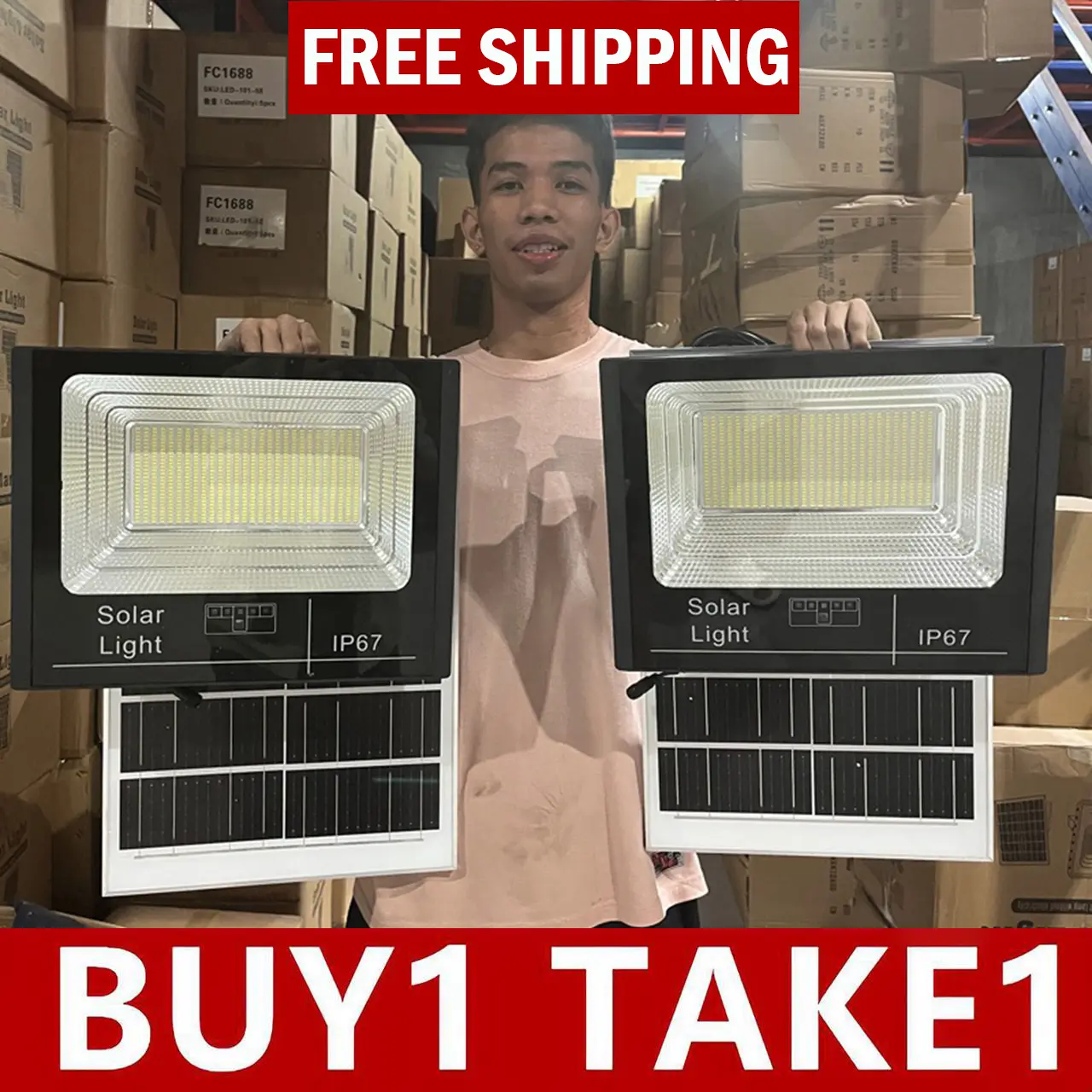 BUY 1 TAKE 1 Solar Ceiling Lights Indoor Led Lamp With Panel TikTok buy-1-take-1-solar-ceiling-lights-indoor-led-lamp-with-panel-tiktok