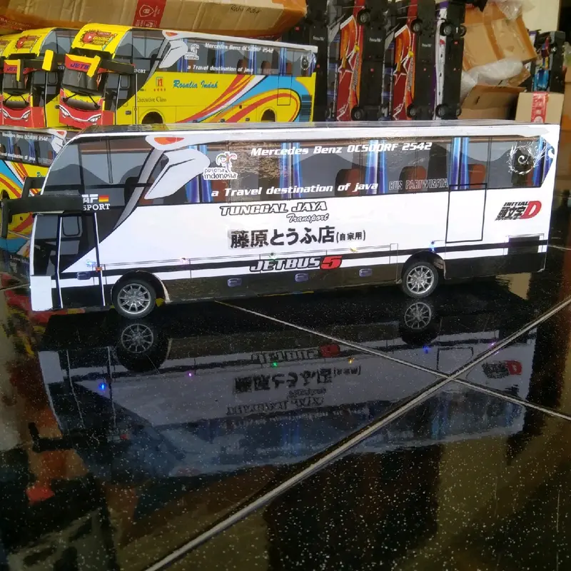 Miniatur bus basuri KIDS PANDA JB 5 4