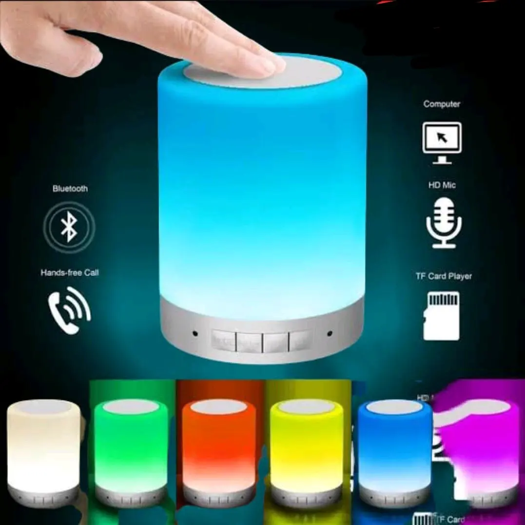 Speaker M9 Extra Bass High Quality Bluetooth Wireless Mini Music Box Lampu Led Portable Super Bass / Spiker CL 671 Aktif Super Bas Portable Musik Bok Blutut Mp3 Player Elektronik Hp