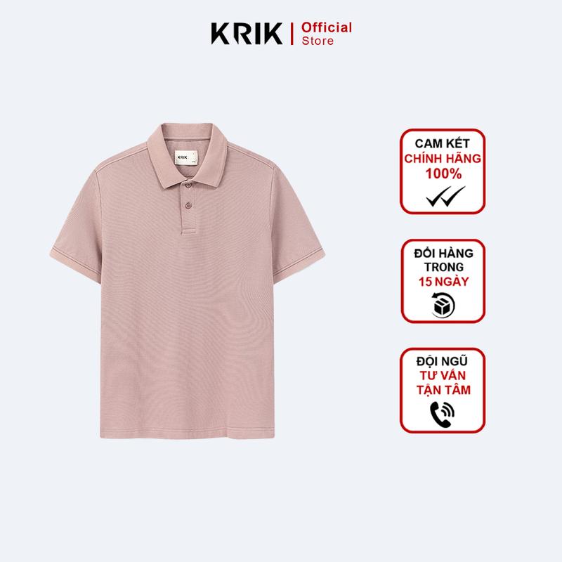 Áo Polo Nam Krik Form Fitted Chất Cotton Mềm Mát Thiết Kế Basic Nhiều Màu Dễ Phối PL2231