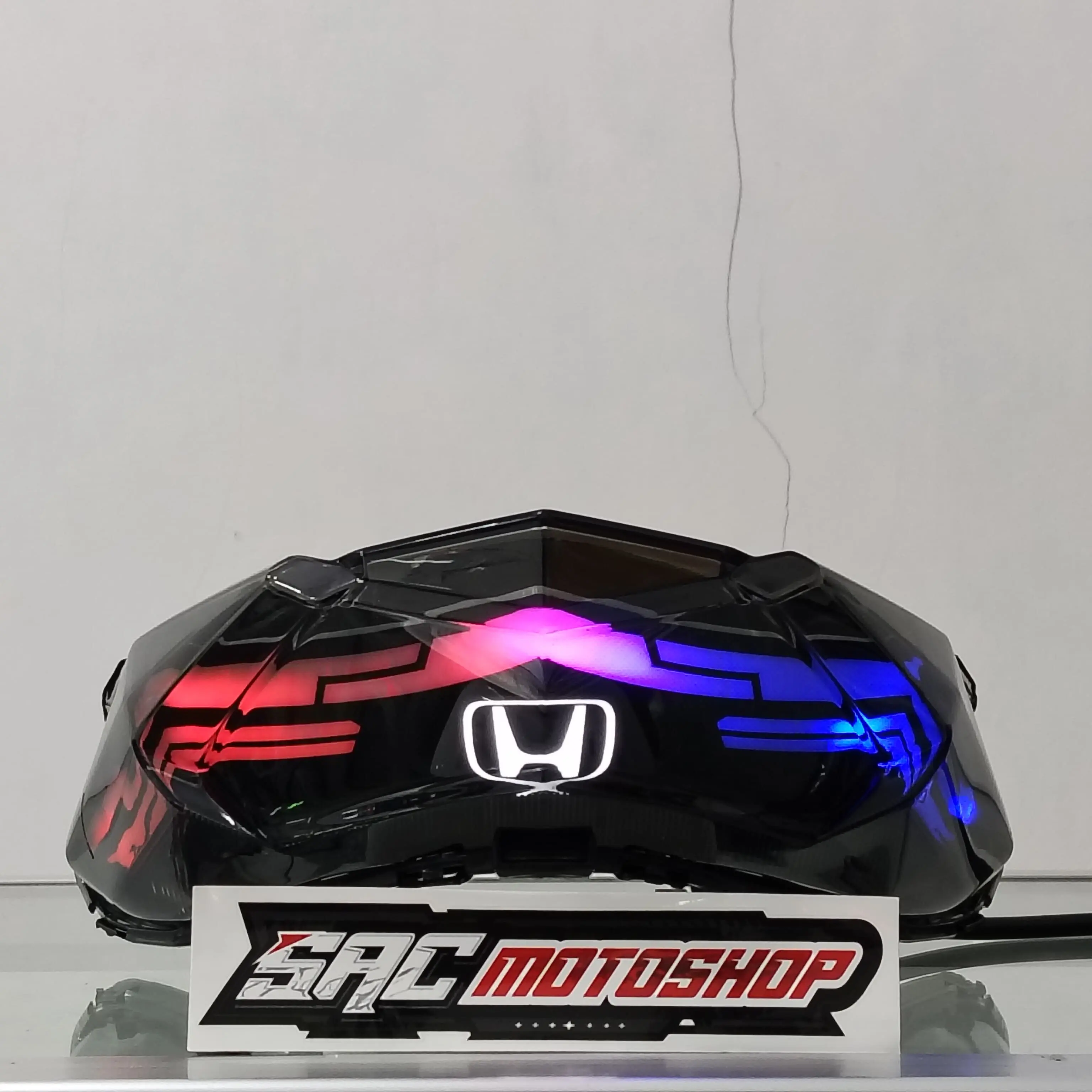 StopLamp LAZY RGB Vario LED Old 125/150 Custom Logo H