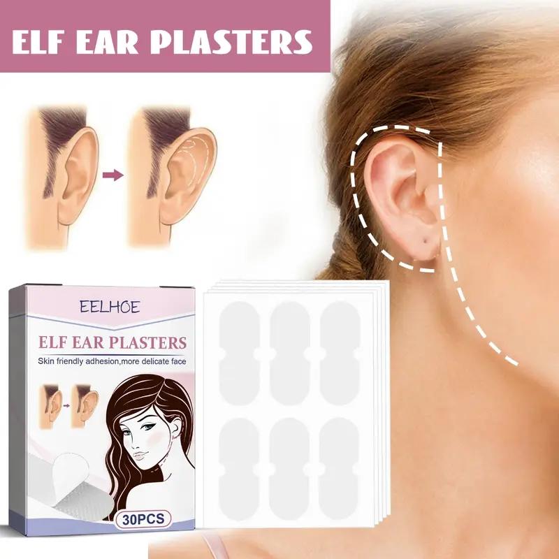 EELHOE Elf Ear Plasters 30pcs Telinga Koreksi Tambalan Tak Terlihat Transparan Viskositas Peri Stiker Telinga EELHOE Elf Ear Plasters 30pcs Telinga Koreksi Tambalan Tak Terlihat Transparan Viskositas Peri Stiker Telinga