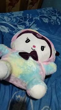 Product Review of Boneka kuromi pelangi sanrio ukuran jumbo 60cm lembut mewah kado ultah Anak Asli Dolls from I**a 0