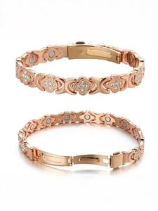 Brazaletes de cobre para mujer, Brazalete magnético de cobre puro con 3500 gauss de imanes efectivos#TikTok Black Friday
