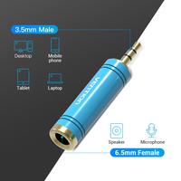 Gambar Vention Converter Aux 3.5mm Male to 6.5mm Female Jack Audio Adapter - VAB-S04 dari Vention Flagship Kota Administrasi Jakarta Utara 3 Tokopedia