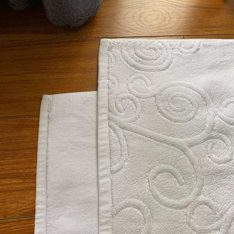 ￼Thảm chùi chân Khách Sạn 100% COTTON Phong Phú - Nhiều Mẫu 5