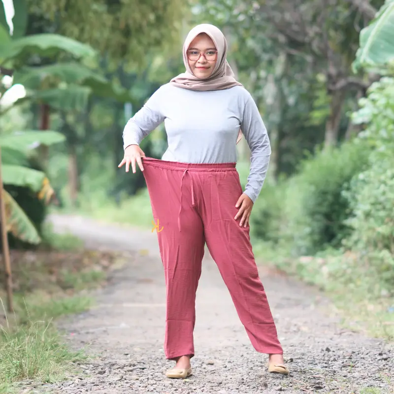 Paket Hemat 100ribu dapat 3pcs Baggypants JUMBO BB 40-80kg / Baggypants Jumbo / Celana Kerja/ Celana Casual / Celana Formal 6