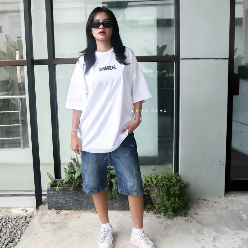 DBRK TSHIRT OVERSIZED REVENGE WHITE DBRK RVNG 1
