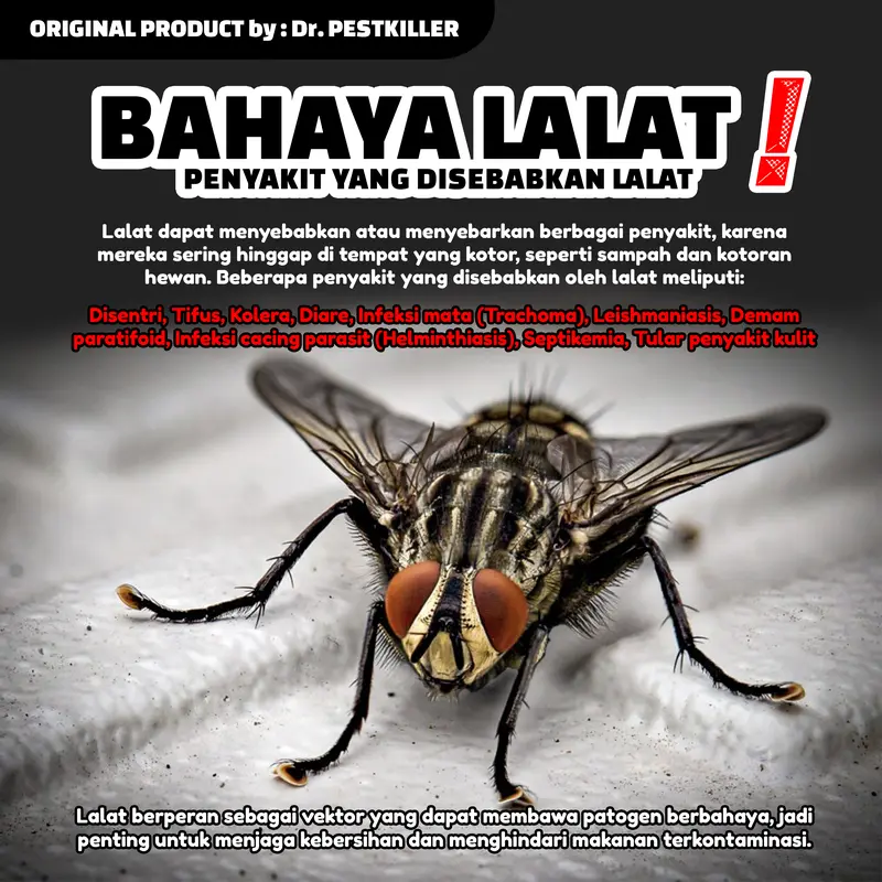 Bye-bye Lalat! Pembasmi Lalat Paling Ampuh, Dijamin Original! 2