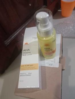 Product Review of [100ml] WHITE INC AHA Body Lotion to Whitening & Moisturising | Hand Body Lotion Pencerah Mencerahkan Melembabkan Sebagai Body Booster |  Arbutin, Glycolic, Niacinamide from a**r 2