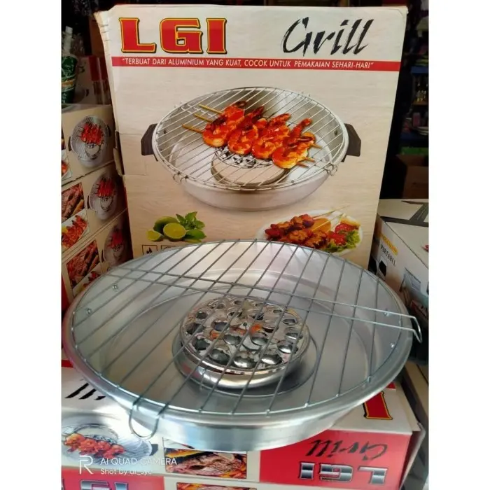 TERLARIS Cod ALAT BAKAR - PANGGANGAN IKAN AYAM SERBAGUNA ROASTER LGI CIVIL Daging Stainless Pemanggang Pemanggang Pemanggang Kitchenware Steel 2