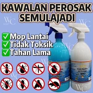 Kawalan Makhluk Perosak Semulajadi Tanpa Toksik Perlindungan Tahan Lama menghapuskan semut lipas Pest cockroach insect control Spray Non Toxic Plant Extracts Long Lasting Protection Organic eliminate ants cockroaches rats pet Kelawar Bat flea Repellent