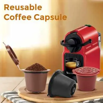 Kapsul Kopi Reusable Food Grade untuk Mesin Nespresso