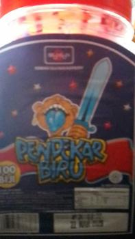 Product Review of Permen Pendekar biru Toples @100 pcs Candy Food Snacks Makanan from A**h 0