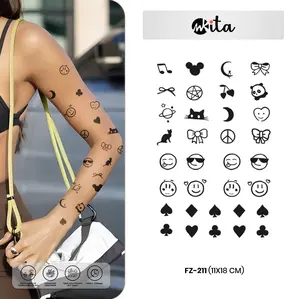 Tato temporer premium semi permanen tattoo fruit ink tatto aestetic tatoo temporary