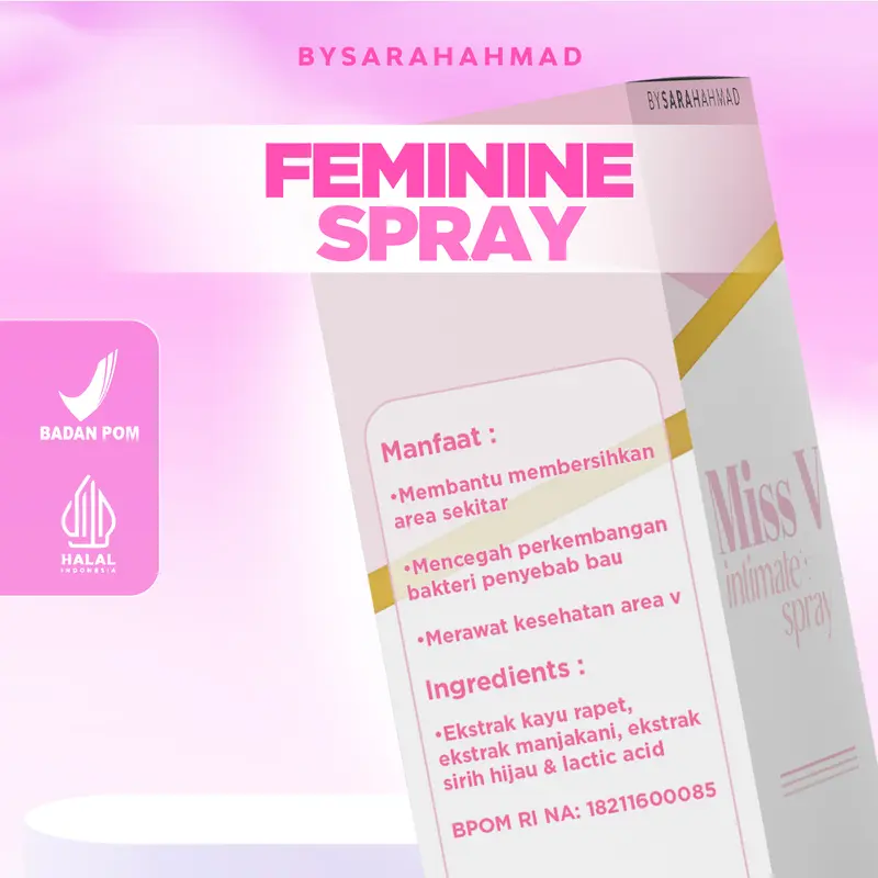 BUNDLING SERIES (Feminine spray, Brightening wash, 2pcs Misk) - PERAWATAN KEWANITAAN 2