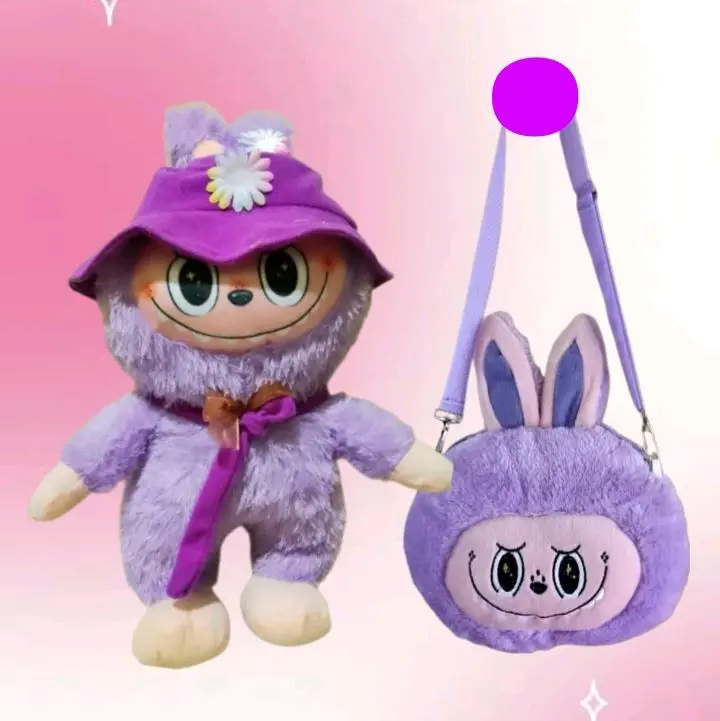 Labubu Bonus Tas Labubu - Paket Murah Lucu Viral - Dolls, Toys boneka 2